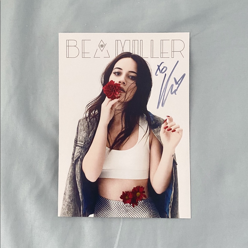 Bea Miller SIGNED card